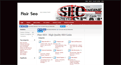 Desktop Screenshot of flairseo.com